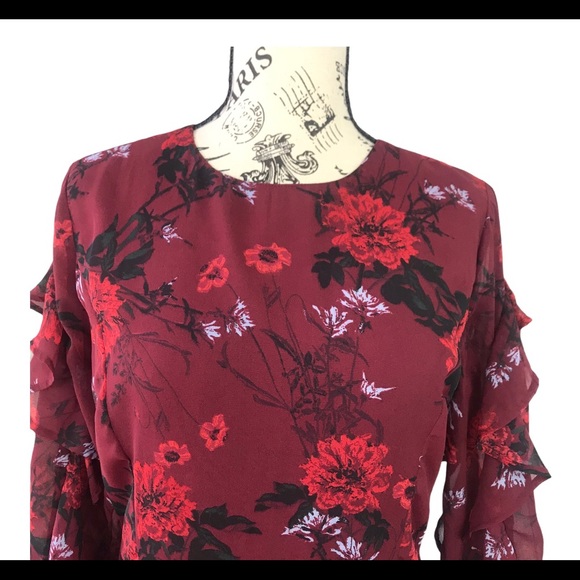 LUCKY BRAND DUNGAREES FLOWER DRESS - Picture 6 of 7